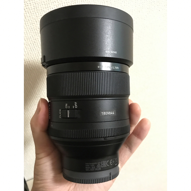 SONY(ソニー)のsony fe85mm f1.4 GM SEL85F14GM スマホ/家電/カメラのカメラ(レンズ(単焦点))の商品写真