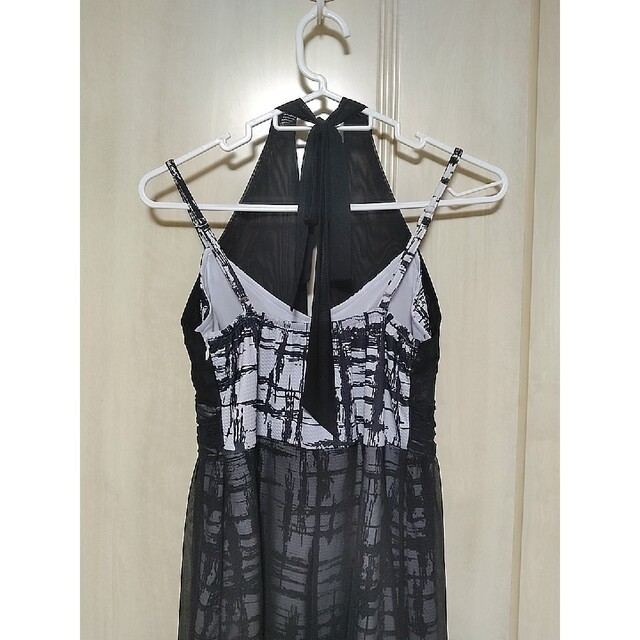 ホルターネック シフォンドレス レディースのフォーマル/ドレス(ミニドレス)の商品写真