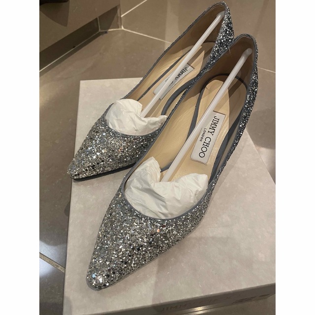 JIMMY CHOO(ジミーチュウ)のエメラルド0508様専用出品 レディースの靴/シューズ(ハイヒール/パンプス)の商品写真