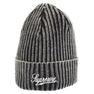 シュプリーム(Supreme)のSUPREME シュプリーム 21SS Bleached Rib Beanie ブリーチドリブビーニー ニットキャップ ブラック(ニット帽/ビーニー)