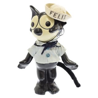 メディコムトイ(MEDICOM TOY)のMEDICOM TOY メディコムトイ ×Felix THE CAT VCD FELIX THE CAT U. S. N. DECK CREW Ver. トイズマッコイ フィリックス フィギュア 人形 ブラック/ホワイト(その他)