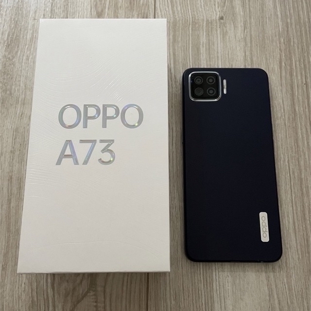 OPPO オッポ A73 版 64GB ネービーブルー ZKVE2002BL