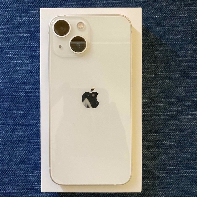 iPhone13mini  256GB 本体スターライト