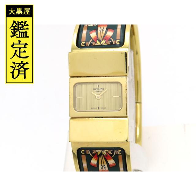 エルメス ロケ バングル時計 L01.201 GP/SS 【205】 【メーカー直売