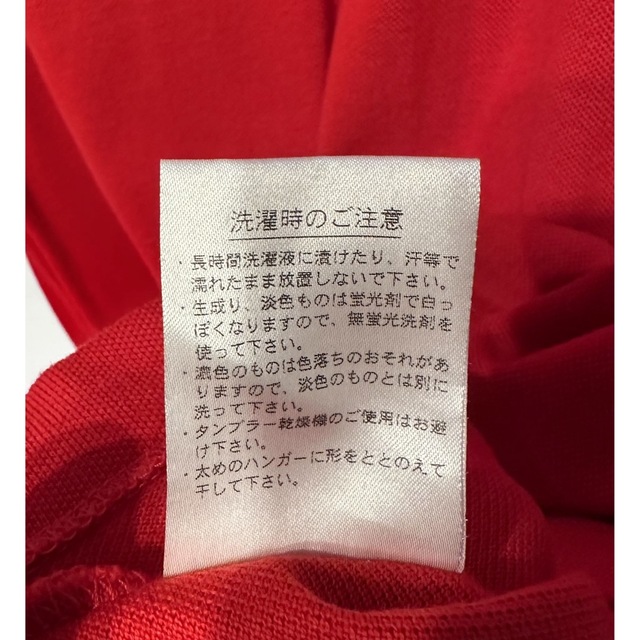 LACOSTE(ラコステ)の【LACOSTE】ポロシャツ サイズ4 赤 メンズのトップス(ポロシャツ)の商品写真