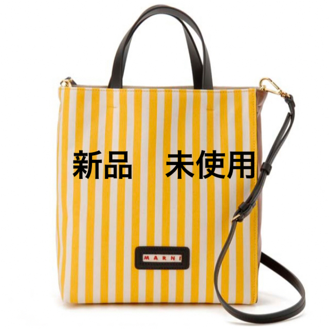 新発売 Marni - 新品未使用 マルニ ミュゼオ ナノ ソフト トートバッグ