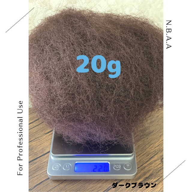 毛たぼ　20g レディースのウィッグ/エクステ(その他)の商品写真