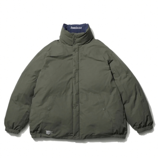 freshservice reversible down jacket 新品 L メンズのジャケット/アウター(ダウンジャケット)の商品写真