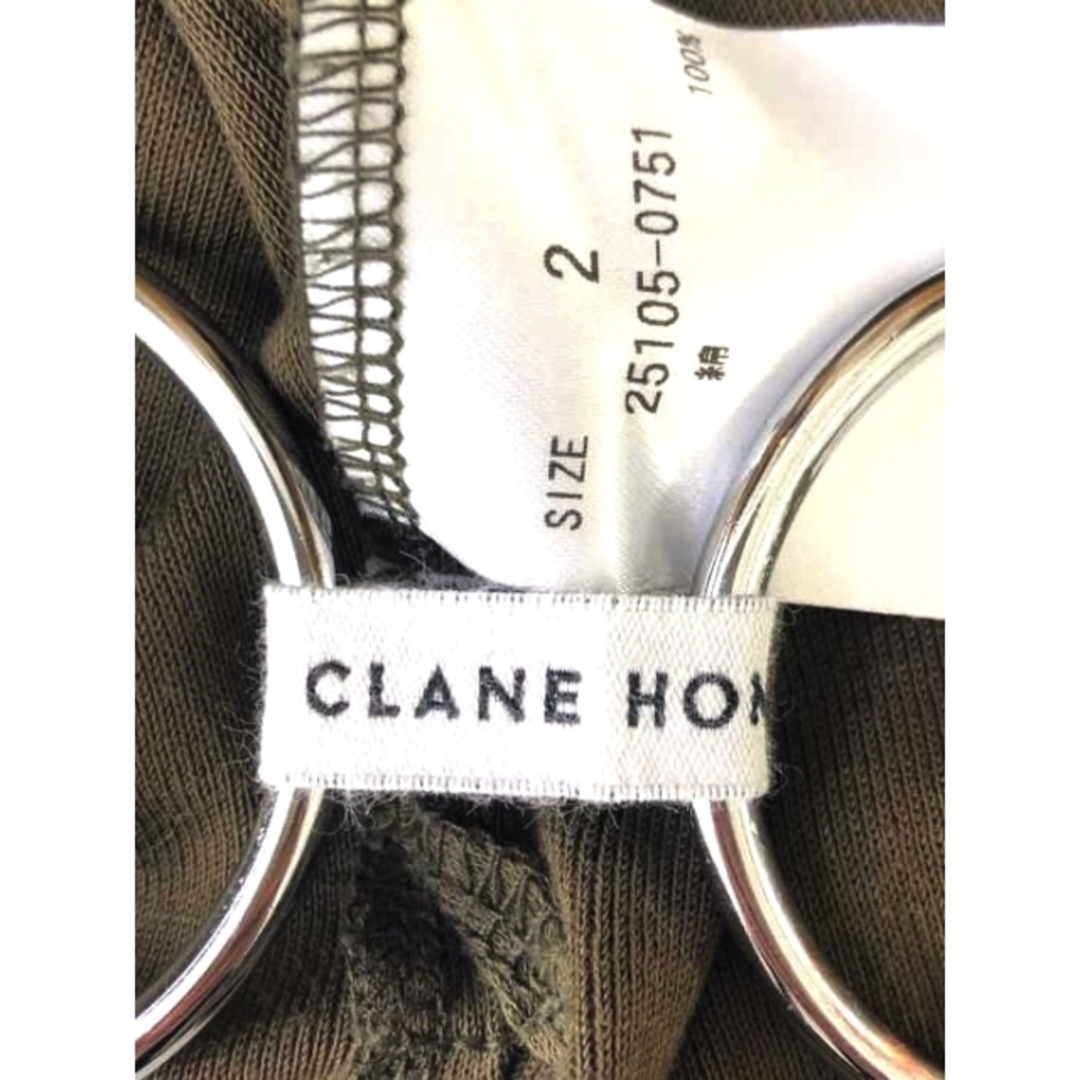 CLANE HOMME(クラネオム) モックネック オーバーサイズカットソー