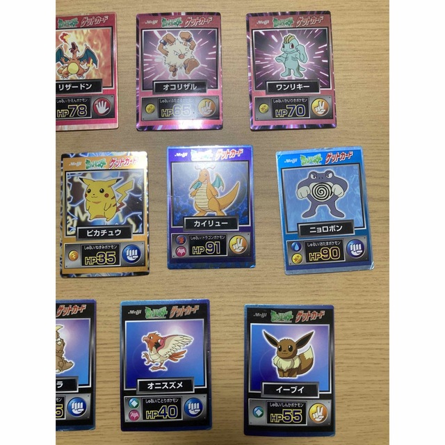 Meij ポケットモンスター　ゲットカード　まとめ　17枚 エンタメ/ホビーのアニメグッズ(カード)の商品写真