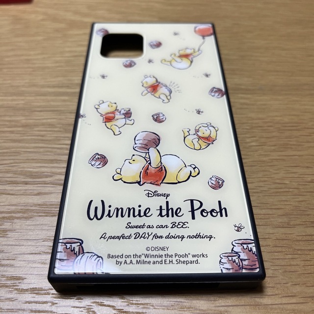 Disney(ディズニー)のAQUOS sense4 ケース　くまのぷーさん スマホ/家電/カメラのスマホアクセサリー(Androidケース)の商品写真