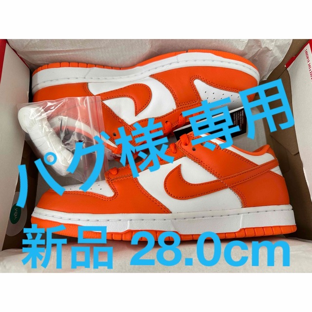 NIKE(ナイキ)のNike Dunk Low SP "Syracuse" 28.0cm メンズの靴/シューズ(スニーカー)の商品写真