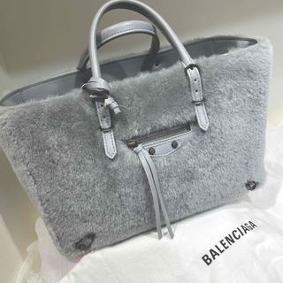 バレンシアガ(Balenciaga)のバレンシアガ　ミニトート　ムートン(トートバッグ)