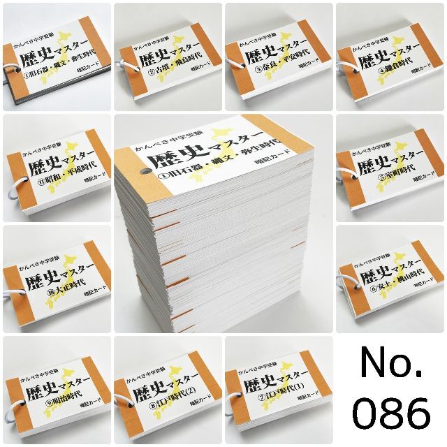 ❗️25日まで1名限定割引【100】中学受験　算数・国語・理科・社会　暗記カード 5