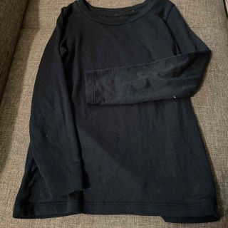 UNIQLO ヒートテックエクストラウォーム　120 黒(Tシャツ/カットソー)