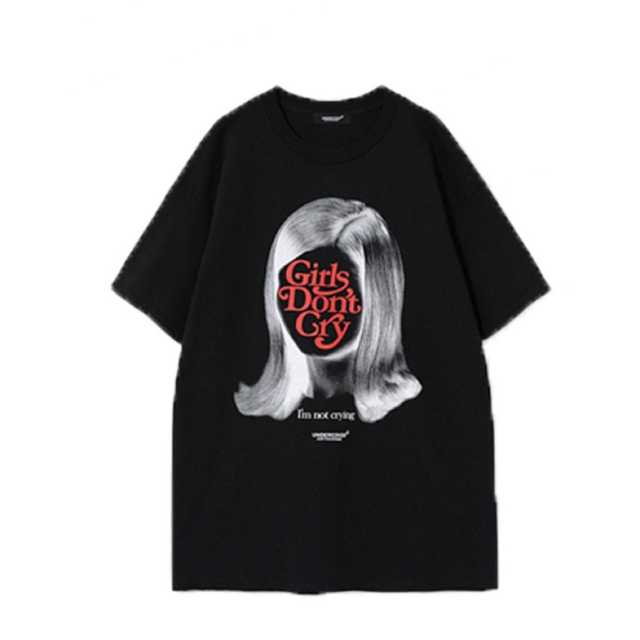 UNDERCOVER(アンダーカバー)のUNDERCOVER × VERDY Tシャツ　サイズXL 黒 メンズのトップス(Tシャツ/カットソー(半袖/袖なし))の商品写真