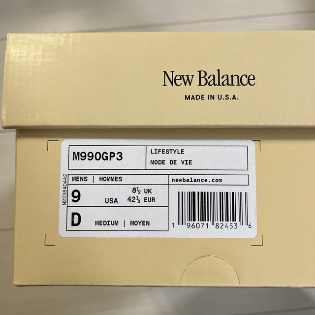 New Balance M990GP3