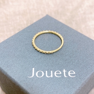 ジュエッテ(Jouete)のJouete K10YG レイヤーリング　11号(リング(指輪))