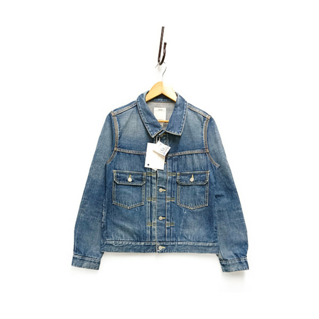 VISVIM ビズビム 品番 0118205006003 SS101 JKT DAMAGED Gジャン デニムジャケット インディゴ サイズ2 正規品 / 29785約506cm袖丈