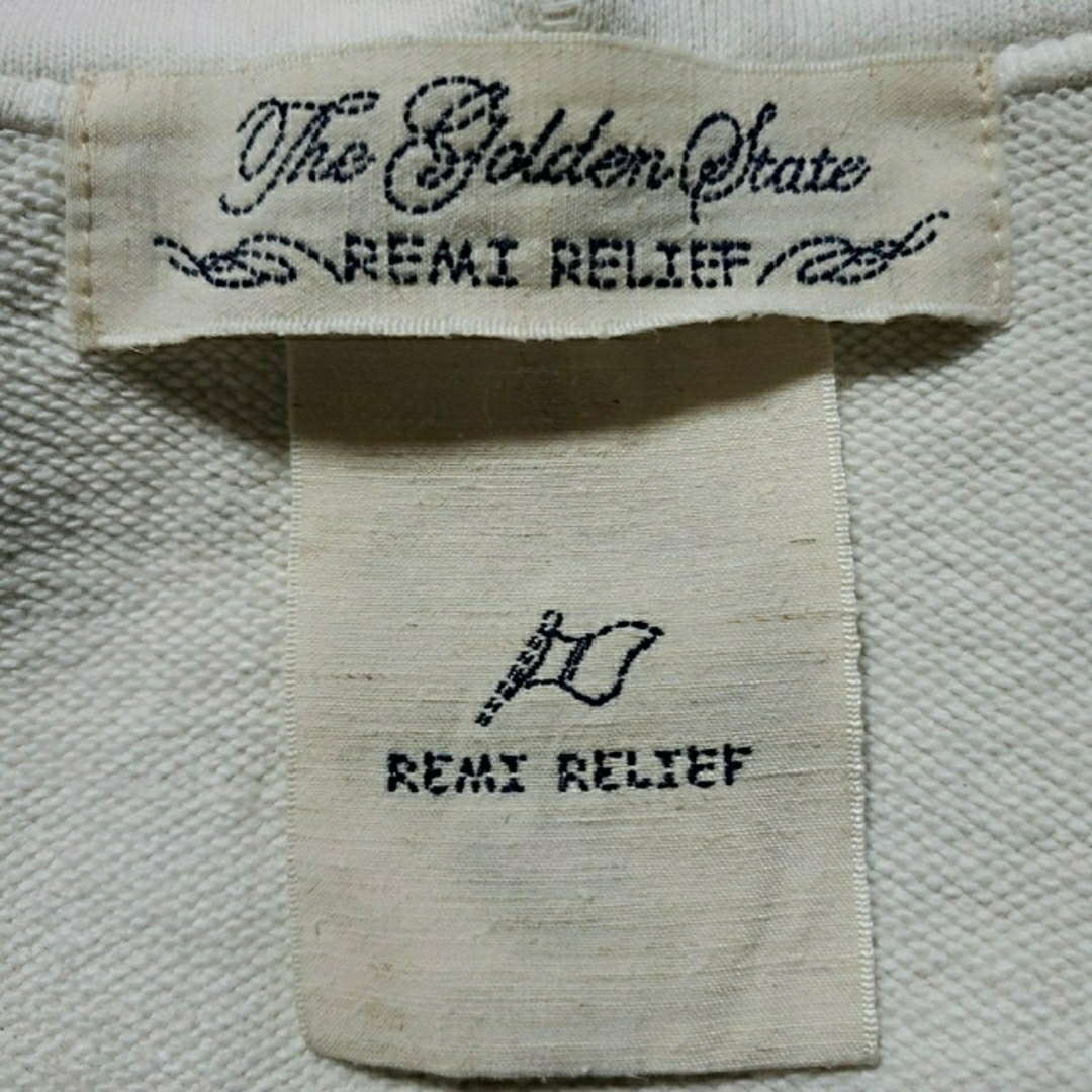 REMI RELIEF ジップアップ レミレリーフ スタッツ パーカー