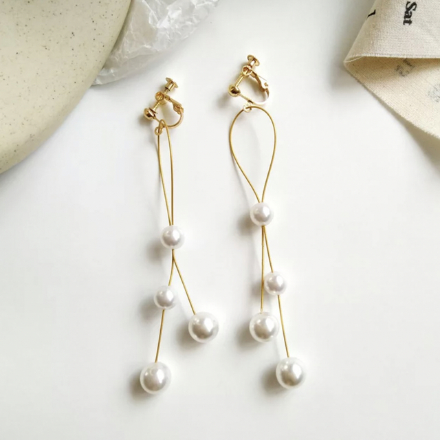 Perl Earring / イヤリング レディースのアクセサリー(イヤリング)の商品写真