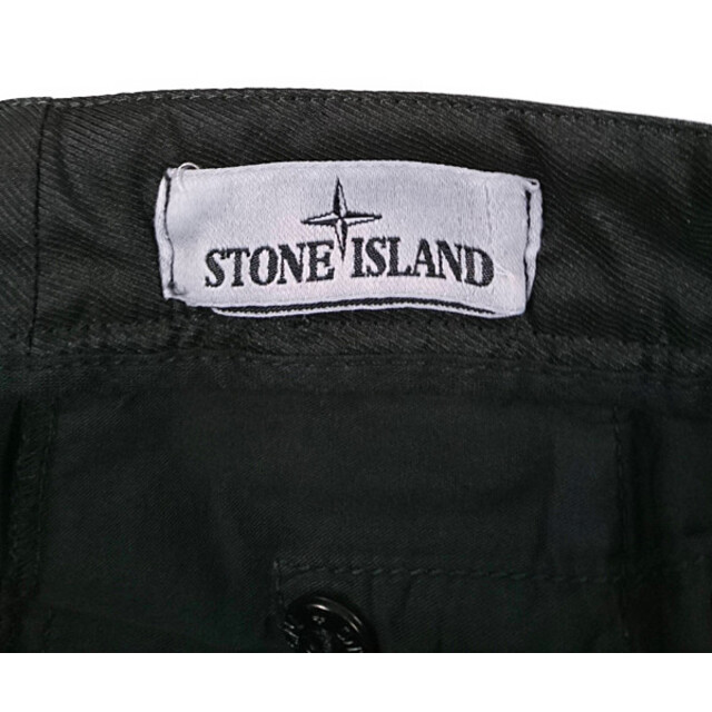 STONE ISLAND(ストーンアイランド)のSTONE ISLAND ストーンアイランド 品番 7515318L1 ガーメントダイ TYPE SL ストレッチ入り カーゴパンツ
 ブラック 30 正規品 / 29809【中古】 メンズのパンツ(ワークパンツ/カーゴパンツ)の商品写真