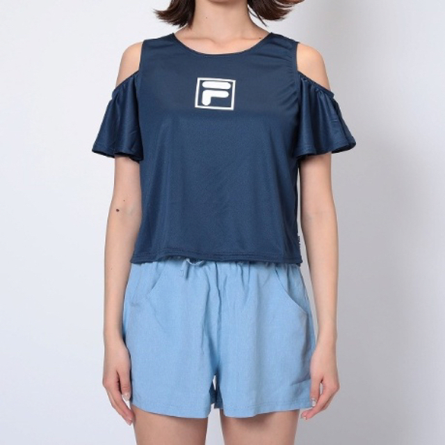 2022年最新海外 新品 FILA フィラ 水着 4点セット 肩見せ タンキニ ビキニ NV S ecousarecycling.com