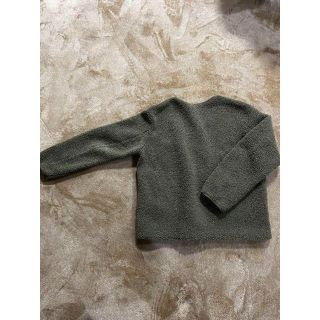 UNIQLO ユニクロ ボアフリースカーディガン Lサイズ カーキの通販 by