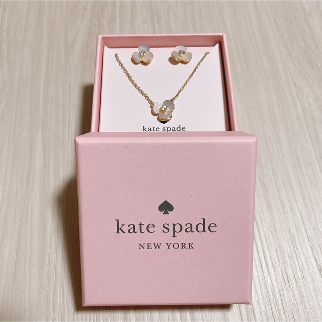 kate spade ネックレス ピアス セット - ネックレス