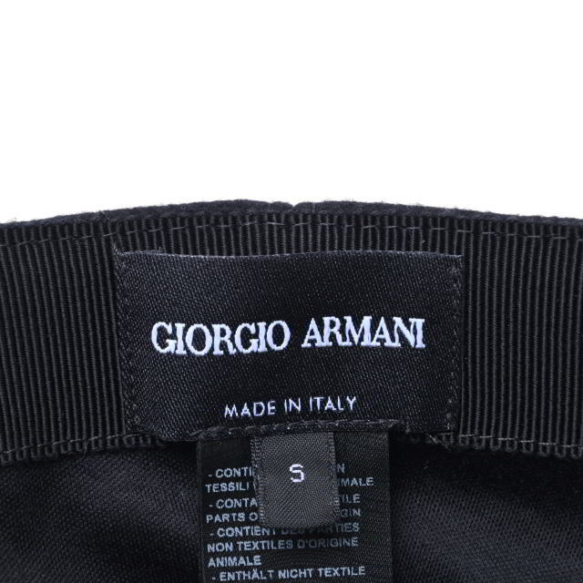 Giorgio Armani(ジョルジオアルマーニ)のGiorgio Armani カシミヤ混 ベースボール キャップ レディースの帽子(キャップ)の商品写真