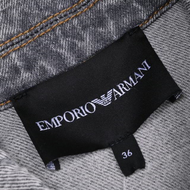 Emporio Armani(エンポリオアルマーニ)のEMPORIO ARMANI デニム ジャケット レディースのジャケット/アウター(Gジャン/デニムジャケット)の商品写真