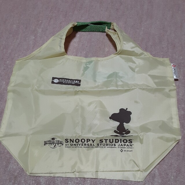 SNOOPY(スヌーピー)のスヌーピー　エコバッグ&ポーチ レディースのバッグ(エコバッグ)の商品写真