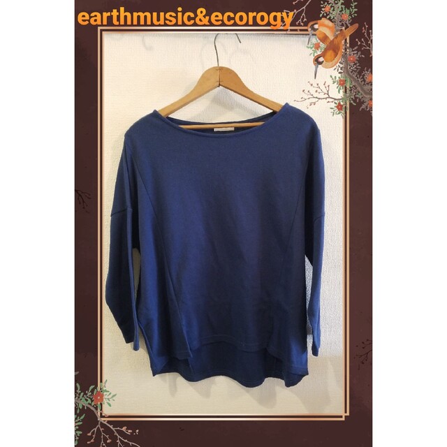 earth music & ecology(アースミュージックアンドエコロジー)のアース　トップス　チュニック　サイド切り替えチュニック レディースのトップス(チュニック)の商品写真