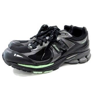 ニューバランス(New Balance)のニューバランス M2002RLD BLACK GREEN スニーカー 27 黒(スニーカー)