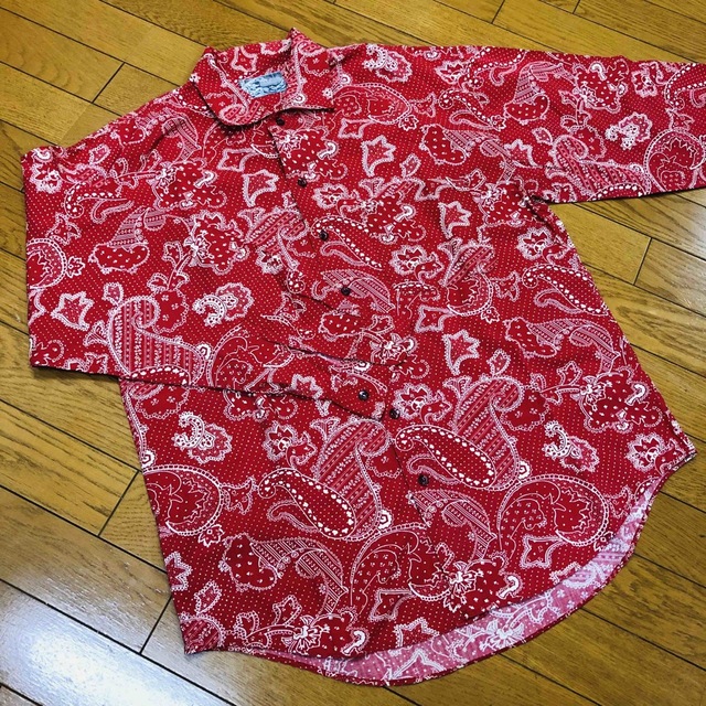 【フム様専用】KENZOペイズリー柄シャツ【80年代ニット多数】