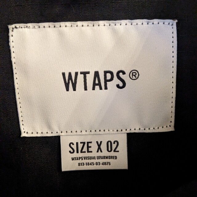 WTAPS 20ss INDUSTRY MOCK NECK COTTON 03L