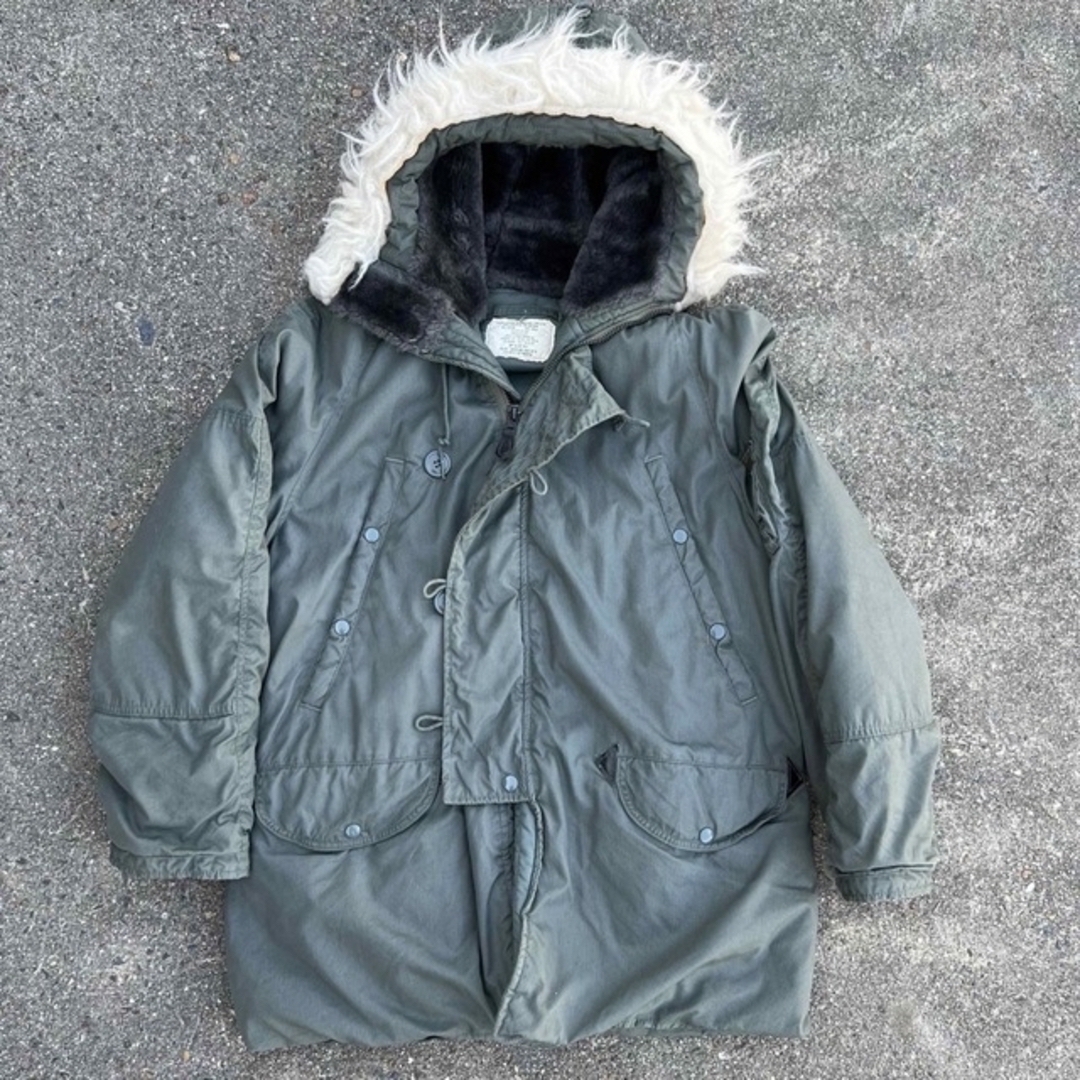 ART VINTAGE - vintage Jタイプ 米軍 実物 70年代 75年製 usa製 N-3Bの