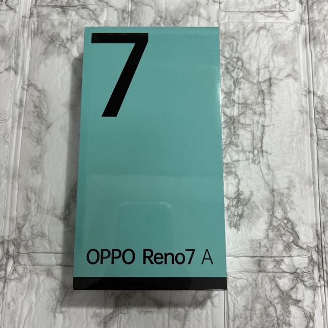 OPPO Reno7 A A201OP スターリーブラック 新品未開封 - スマートフォン本体