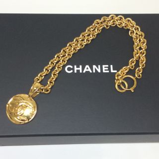 CHANEL - 正規極美品！シャネル ネックレス ココマーク ラウンド