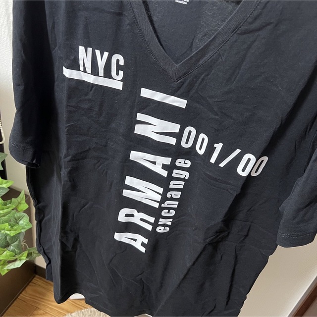 ARMANI EXCHANGE(アルマーニエクスチェンジ)のARMANI EXCHANGE アルマーニ Tシャツ ブラック メンズのトップス(Tシャツ/カットソー(半袖/袖なし))の商品写真