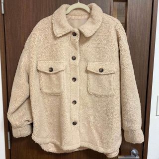 acym アシーム ボアコート ベージュ