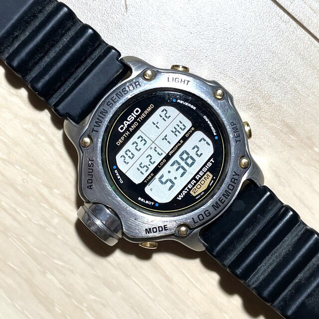 CASIO DEAPH AND THERMO DIVERS 腕時計