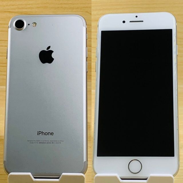 ﾊﾞｯﾃﾘｰ96％ SIMﾛｯｸ解除済 iPhone7 32GB P37 5