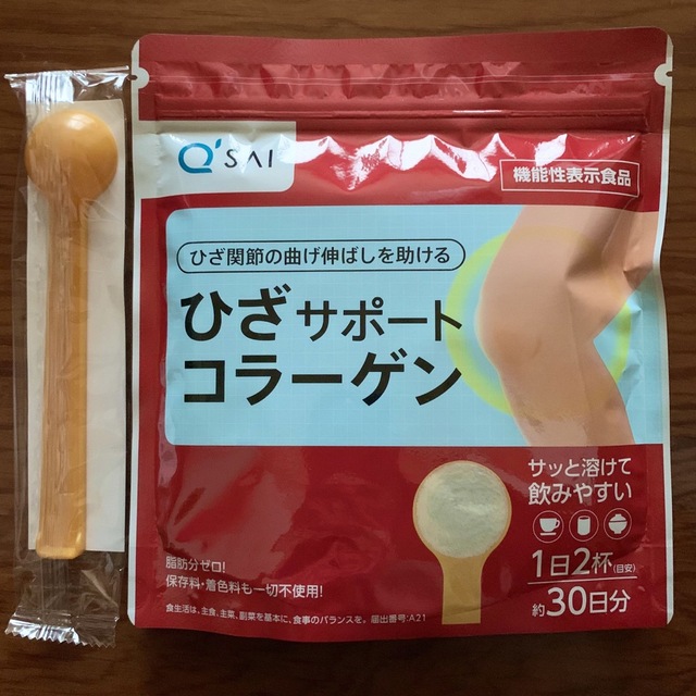 Q'SAI(キューサイ)のキューサイ　ひざサポートコラーゲン　機能性表示食品 食品/飲料/酒の健康食品(コラーゲン)の商品写真