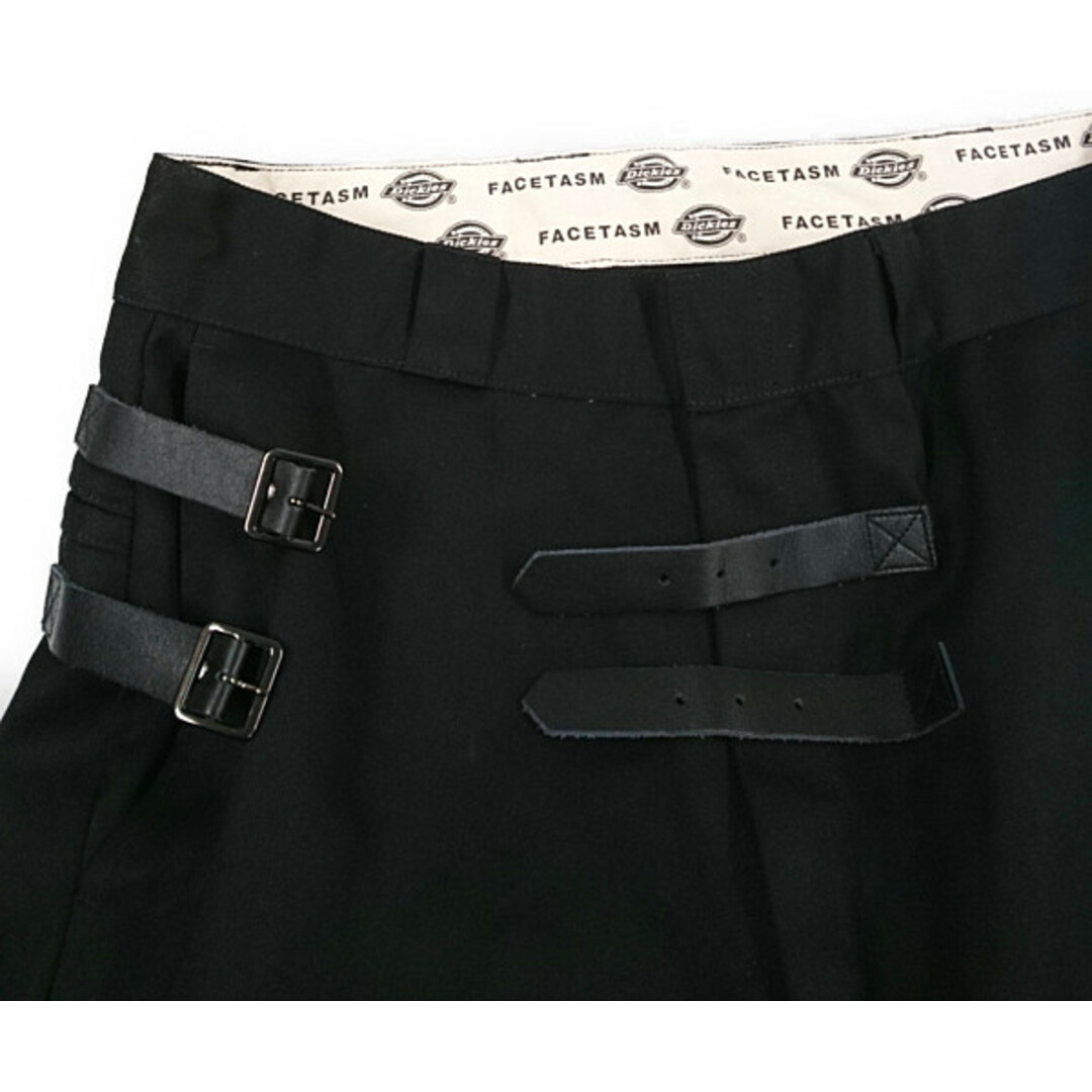 FACETASM(ファセッタズム)のFACETASM ファセッタズム × Dickies ディッキーズ ワイドスリム パンツ ブラック サイズ5 正規品 / 29777 メンズのパンツ(その他)の商品写真