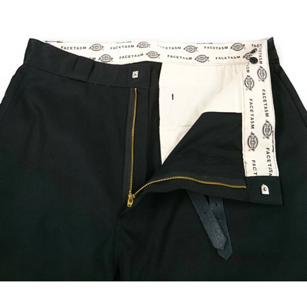 FACETASM(ファセッタズム)のFACETASM ファセッタズム × Dickies ディッキーズ ワイドスリム パンツ ブラック サイズ5 正規品 / 29777 メンズのパンツ(その他)の商品写真