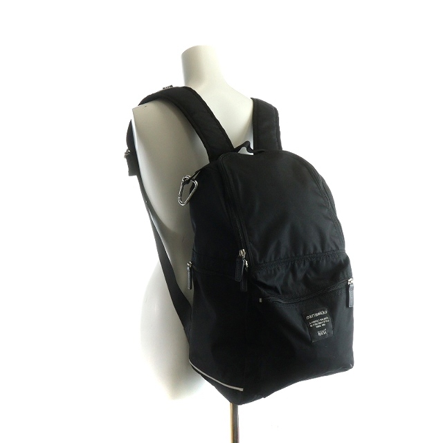 marimekko(マリメッコ)のマリメッコ marimekko RATIA リュックサック デイパック 黒 レディースのバッグ(リュック/バックパック)の商品写真