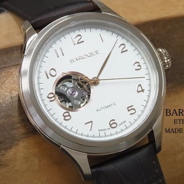 BAROQUE バロック BA3001RG-01BR 日本製 SEIKO機械搭載SEIKO