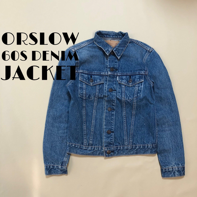 美品M Orslow 60s DENIM JACKETオアスロウ デニム239ジャケット/アウター