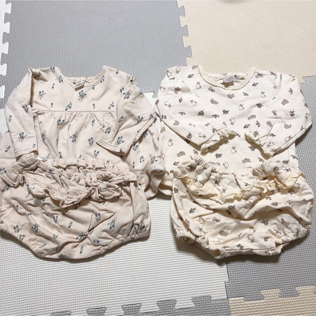バースデイ futafuta セットアップ 2セット 80サイズの通販 by mm|ラクマ